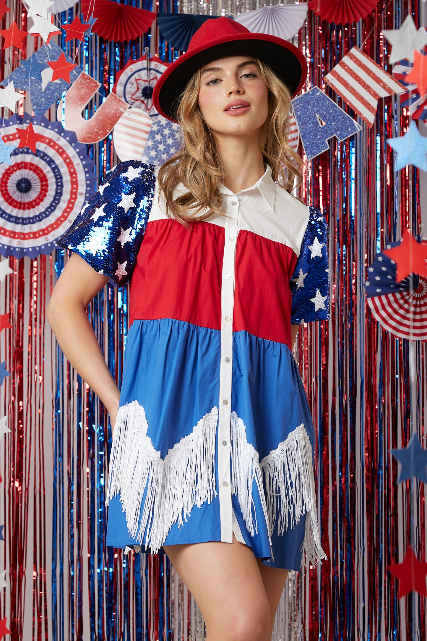 FF America Flag Dress