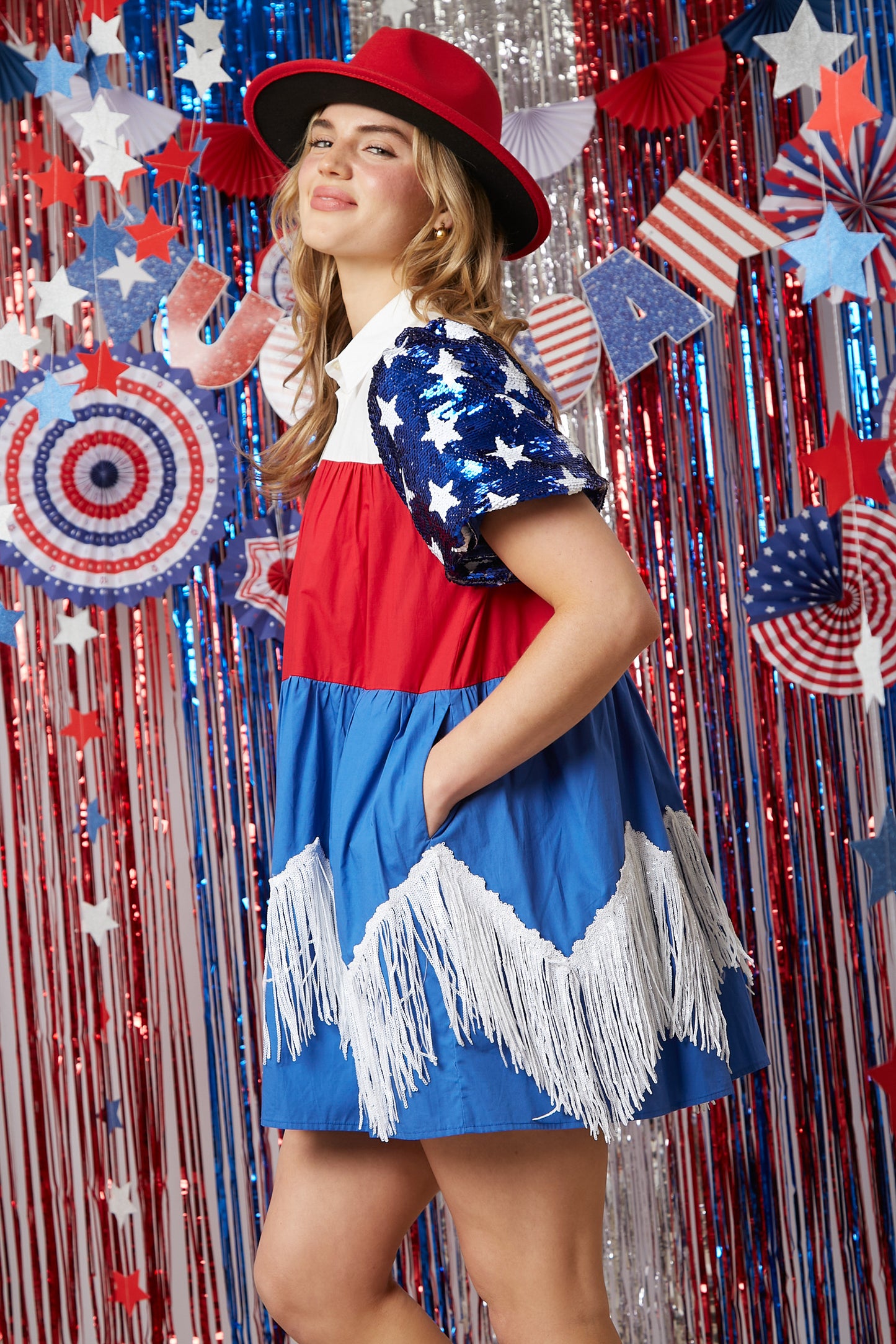 FF America Flag Dress