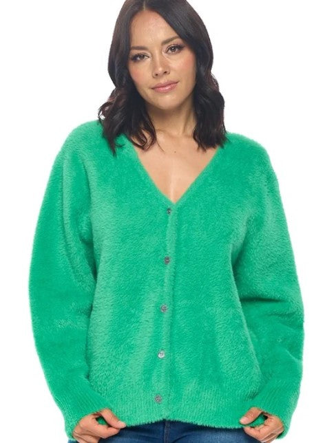 MARISOL FUZZY CARDIGAN