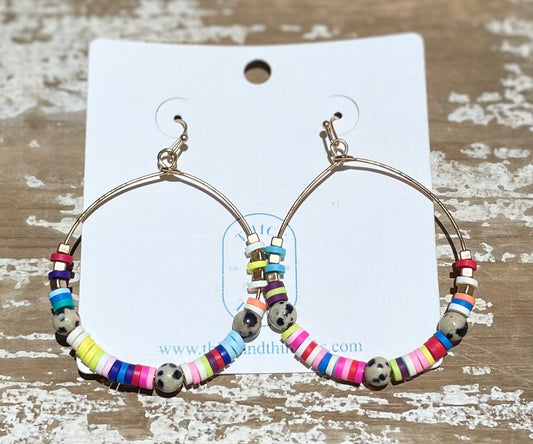 Colorful beads Earrings