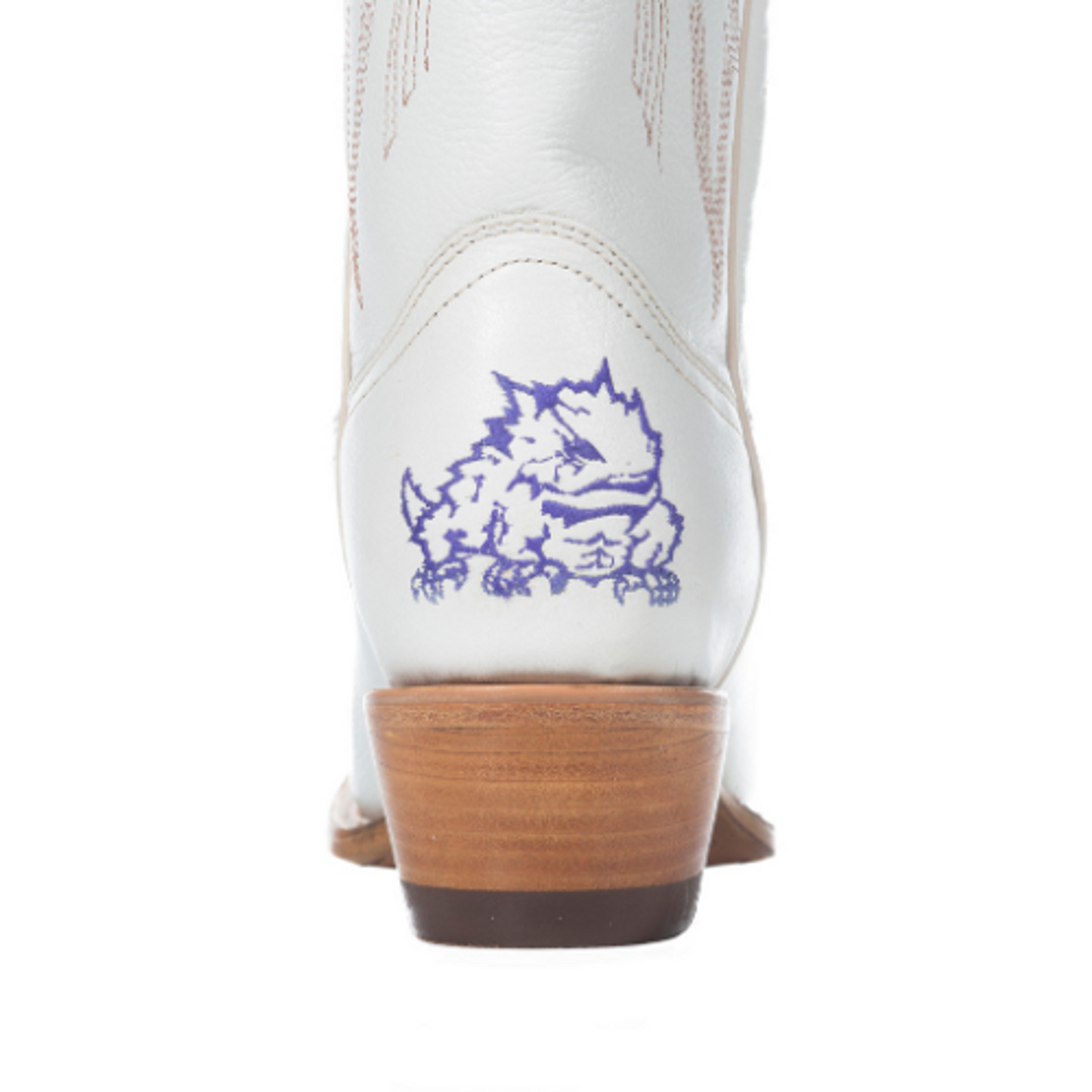 Game Day Western Ivory Boots - TCU