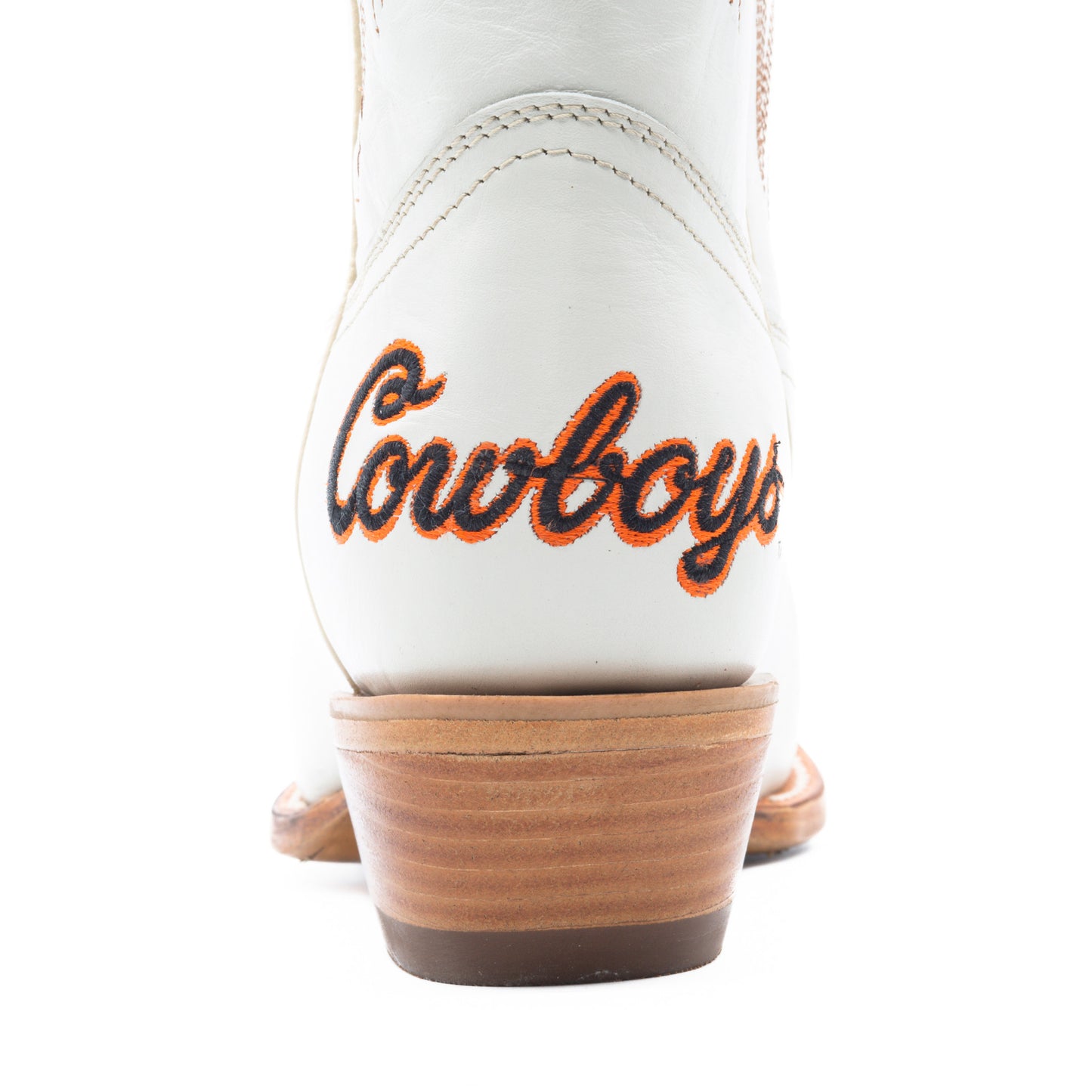 Game Day Western Ivory Boots - OSU