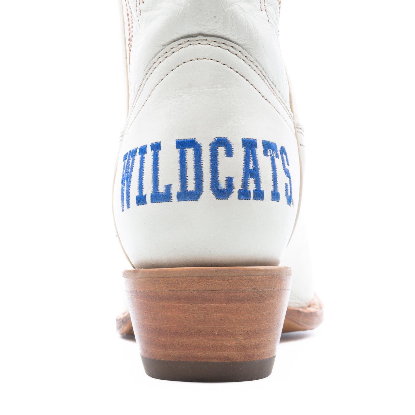 Game Day Western Ivory Boots - Kentucky Wildcats