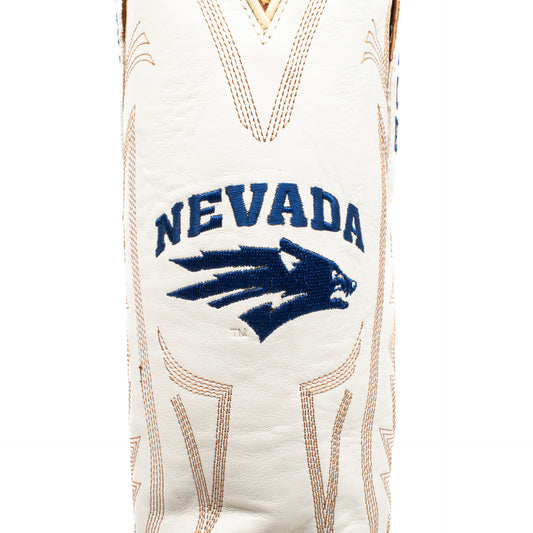 Game Day Western Ivory Boots - Nevada Wolf Pack