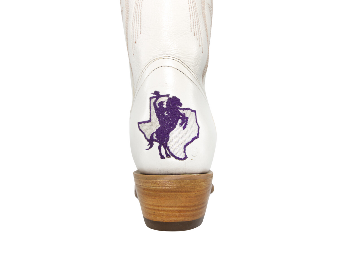 Game Day Western Ivory Boots - Tarleton State Texans