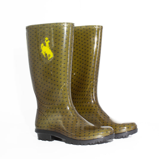 Game Day  Women’s Rain Boots -  Wyoming Cowboys