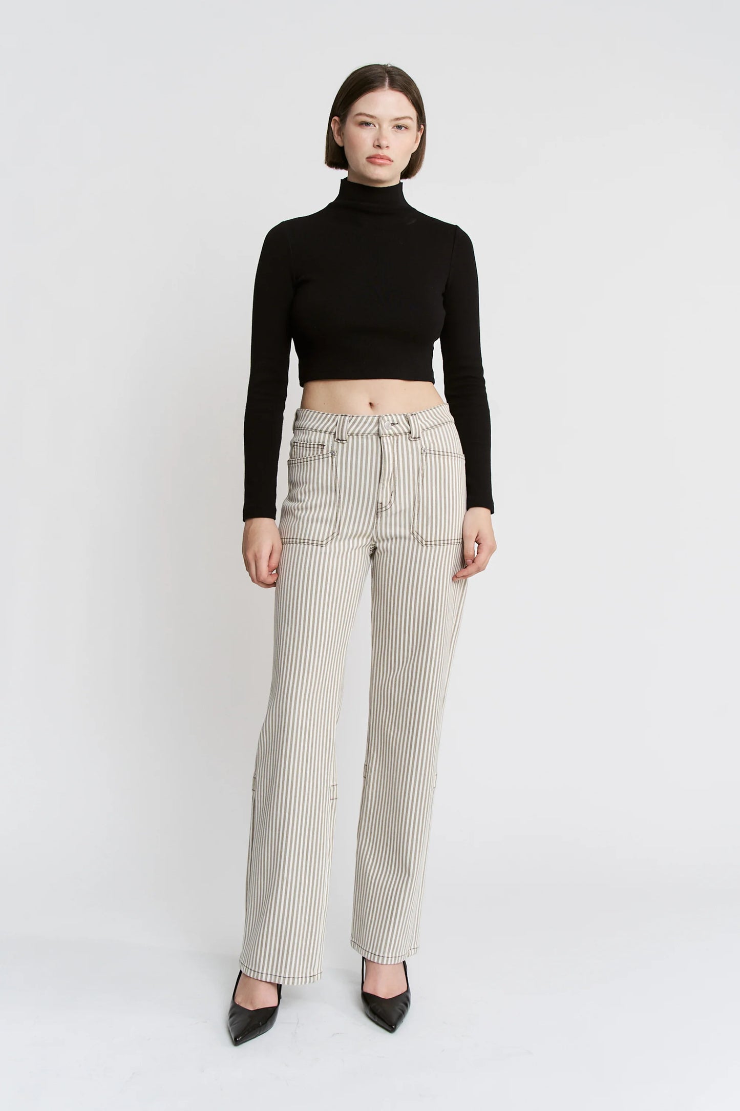 Delta Dawn Striped Jean