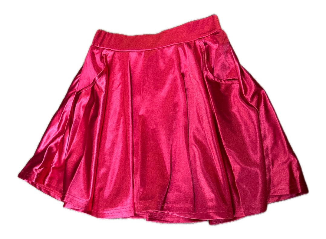 Metallic Gameday Skirt