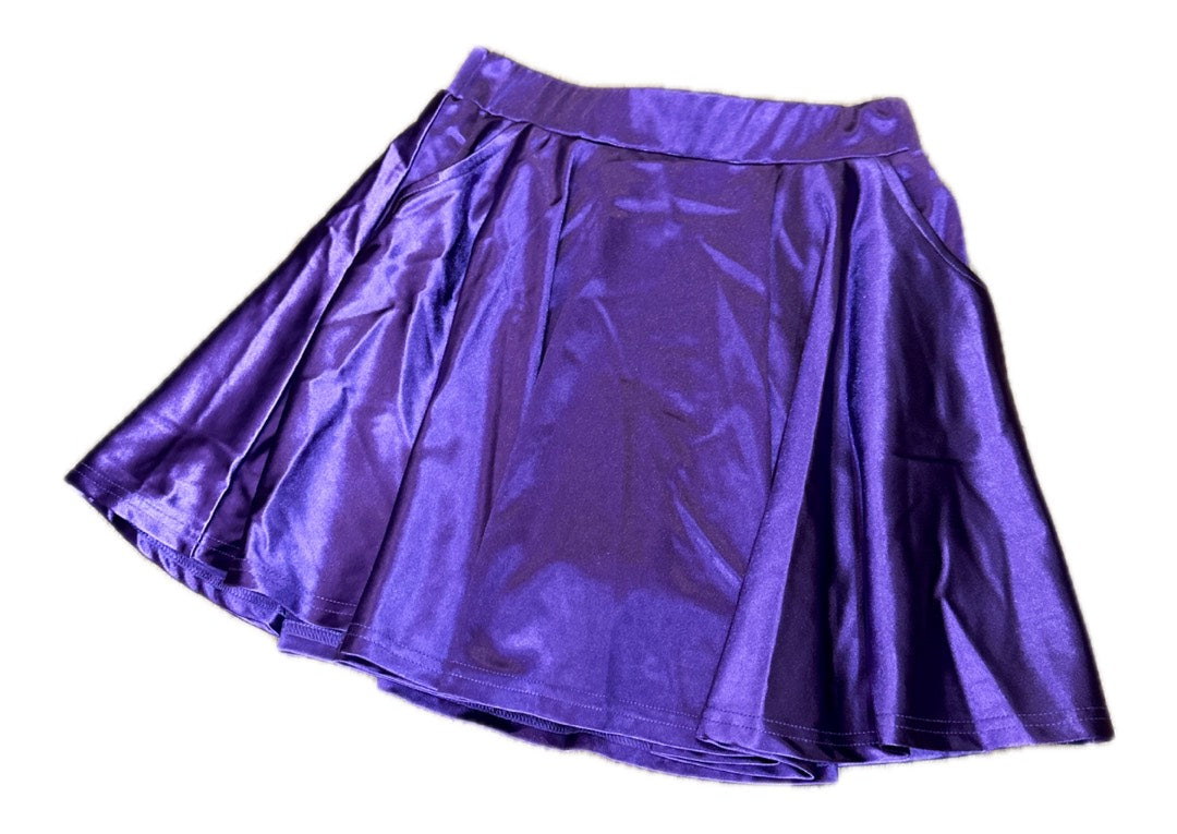 Metallic Gameday Skirt