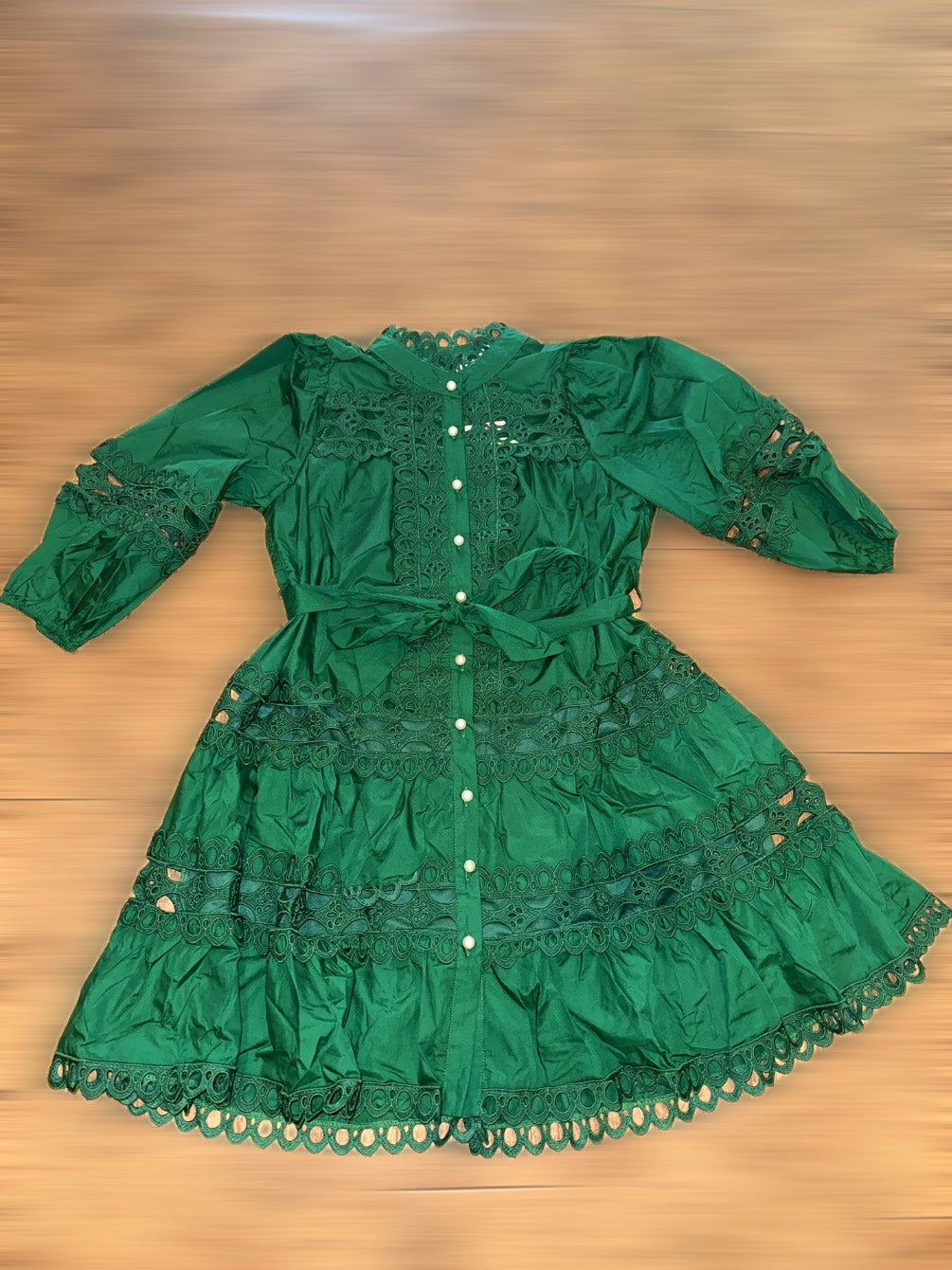 Entro Forest Green Dress