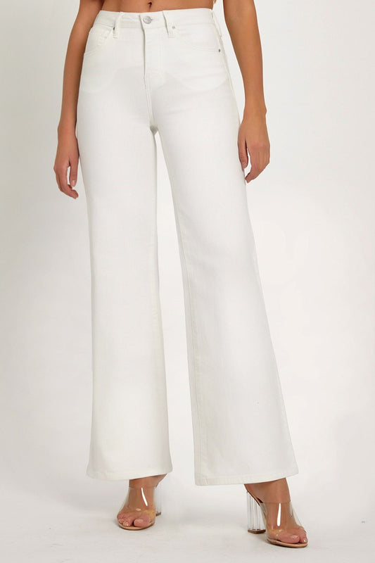 RJ White High-Rise Jeans