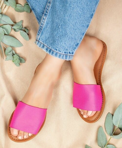 MS Fuchsia Sandles