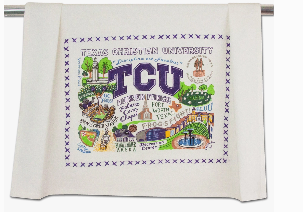 Texas Christian University (Tcu) Collegiate Dish Towel