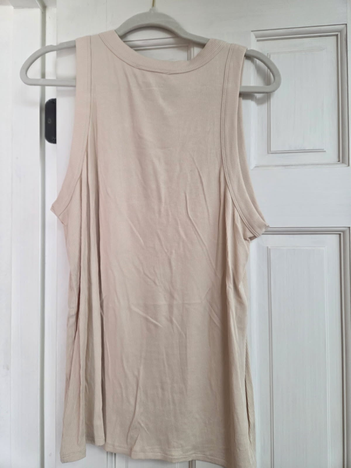 BUTTER SOFT RIBBED TANK TOP-Light Tan