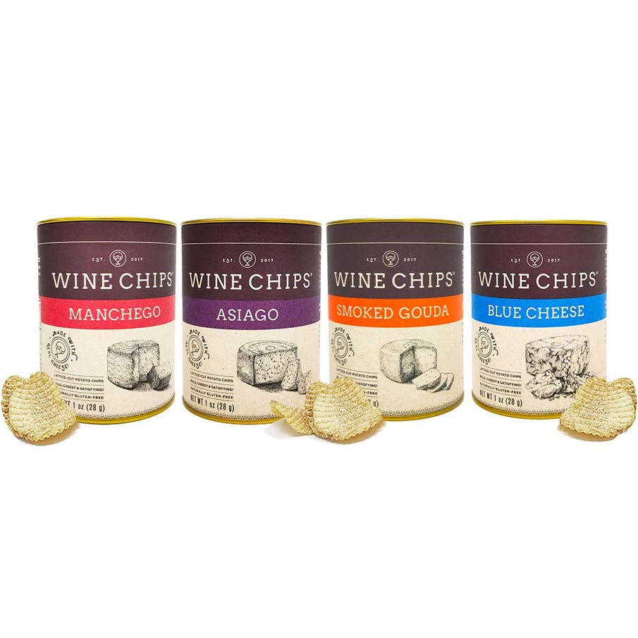 Wine Chips - 3 oz. Cheese Collection