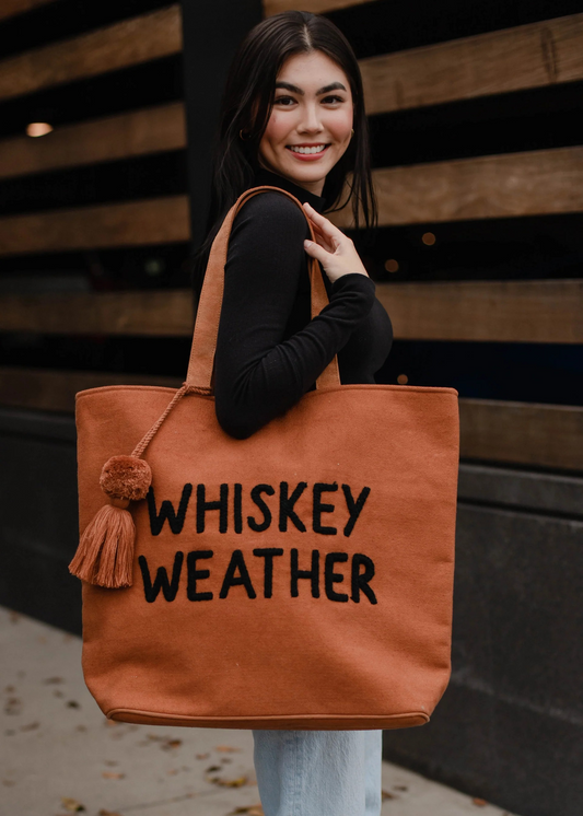 PA Whiskey Weather Tote Bag