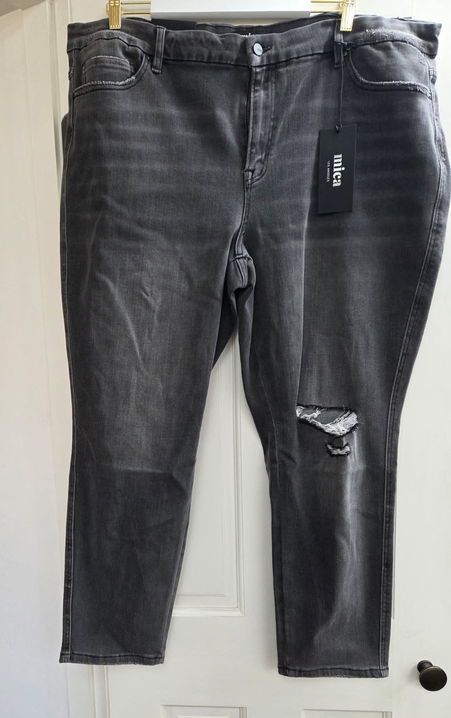 STRETCH SUPER HIGH RISE MOM JEAN