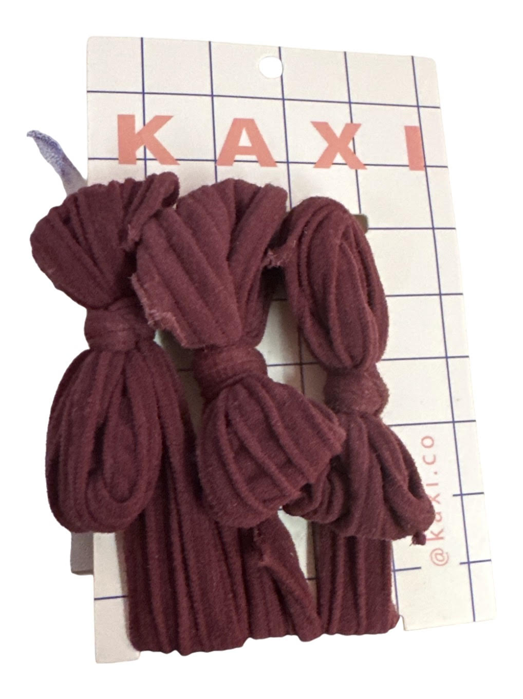 Kaxi Bow Slick Back Ponytails