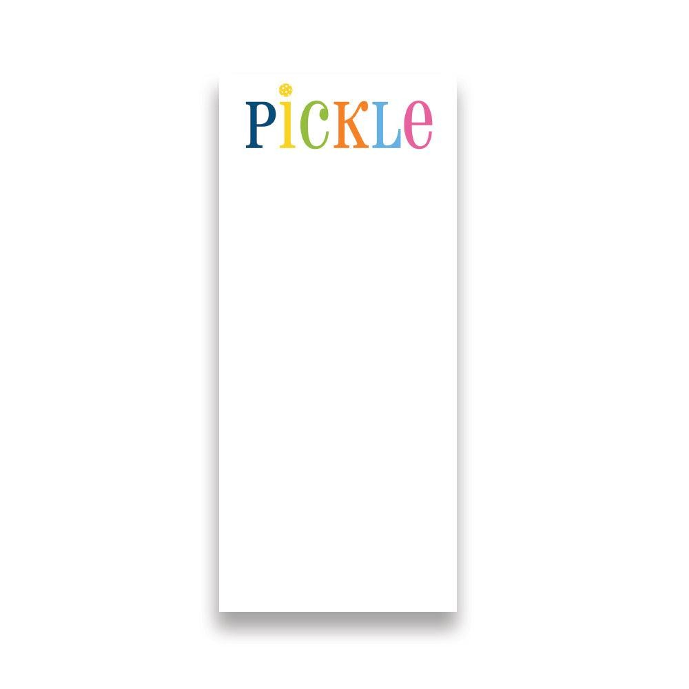 Pickleball List Notepad