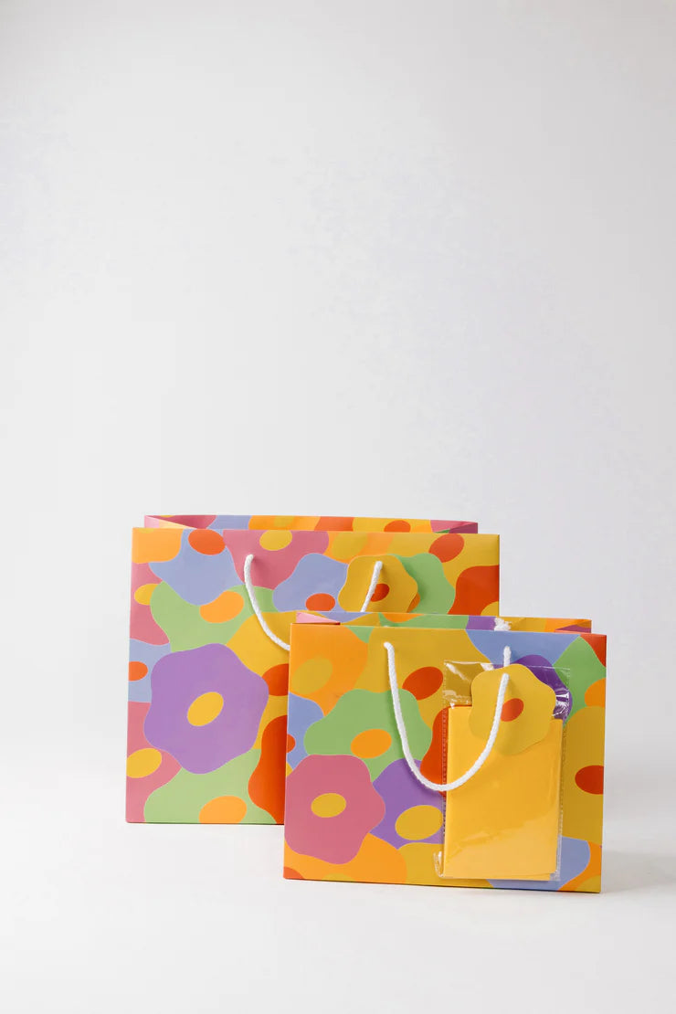 EL A Large Floral Gift Bag