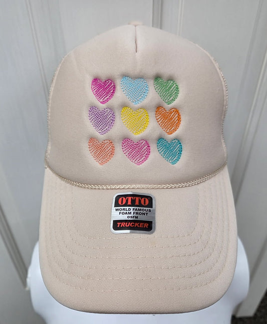 Hearts Trucker Hat