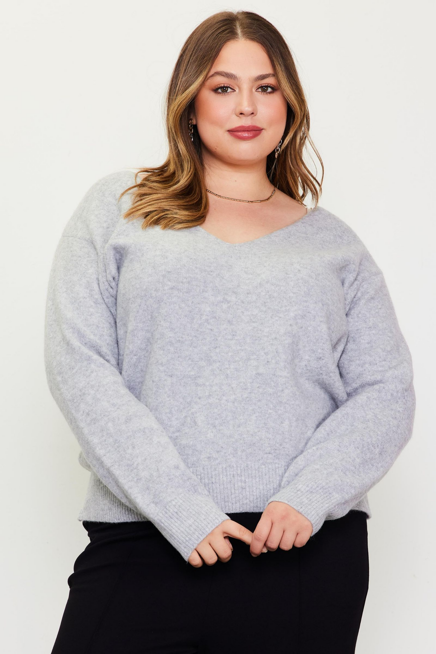 SAB V Neck Sweater