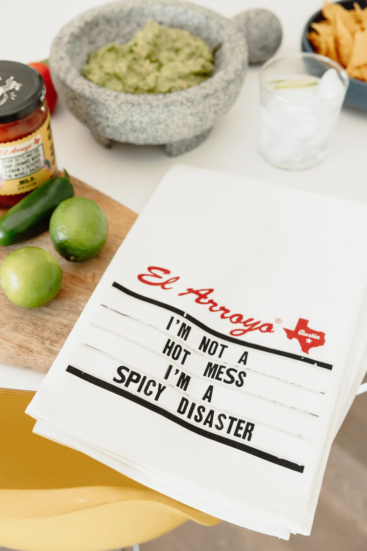 EL A Tea Towel - Spicy Disaster