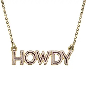 Howdy Necklace