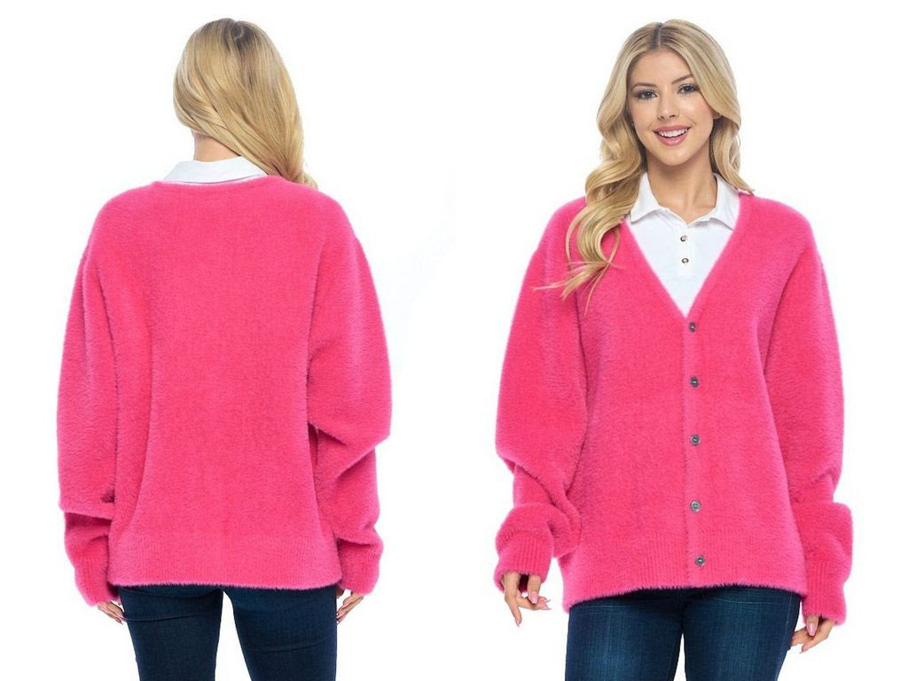 MARISOL FUZZY CARDIGAN