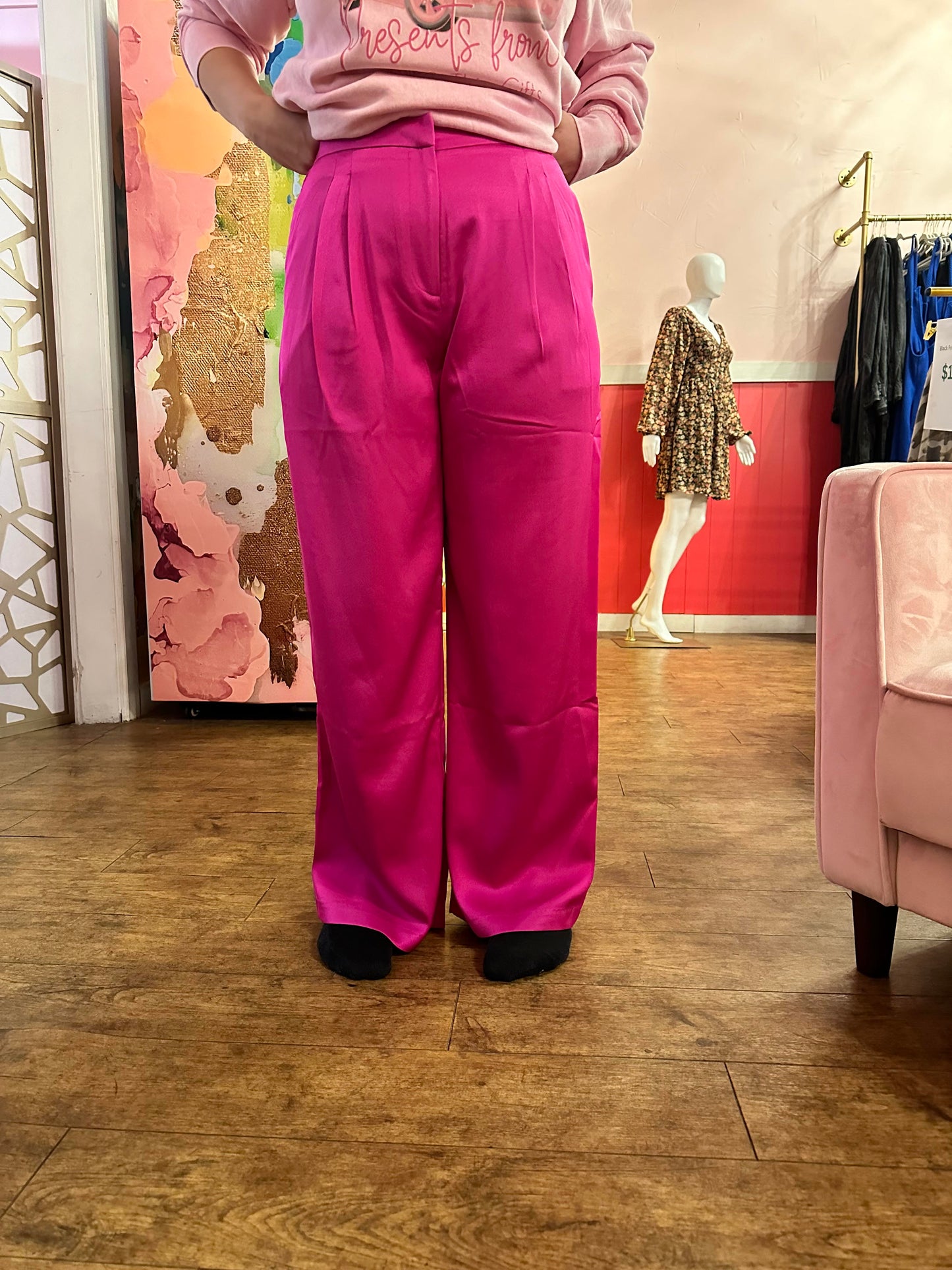 SAB Magenta Trousers