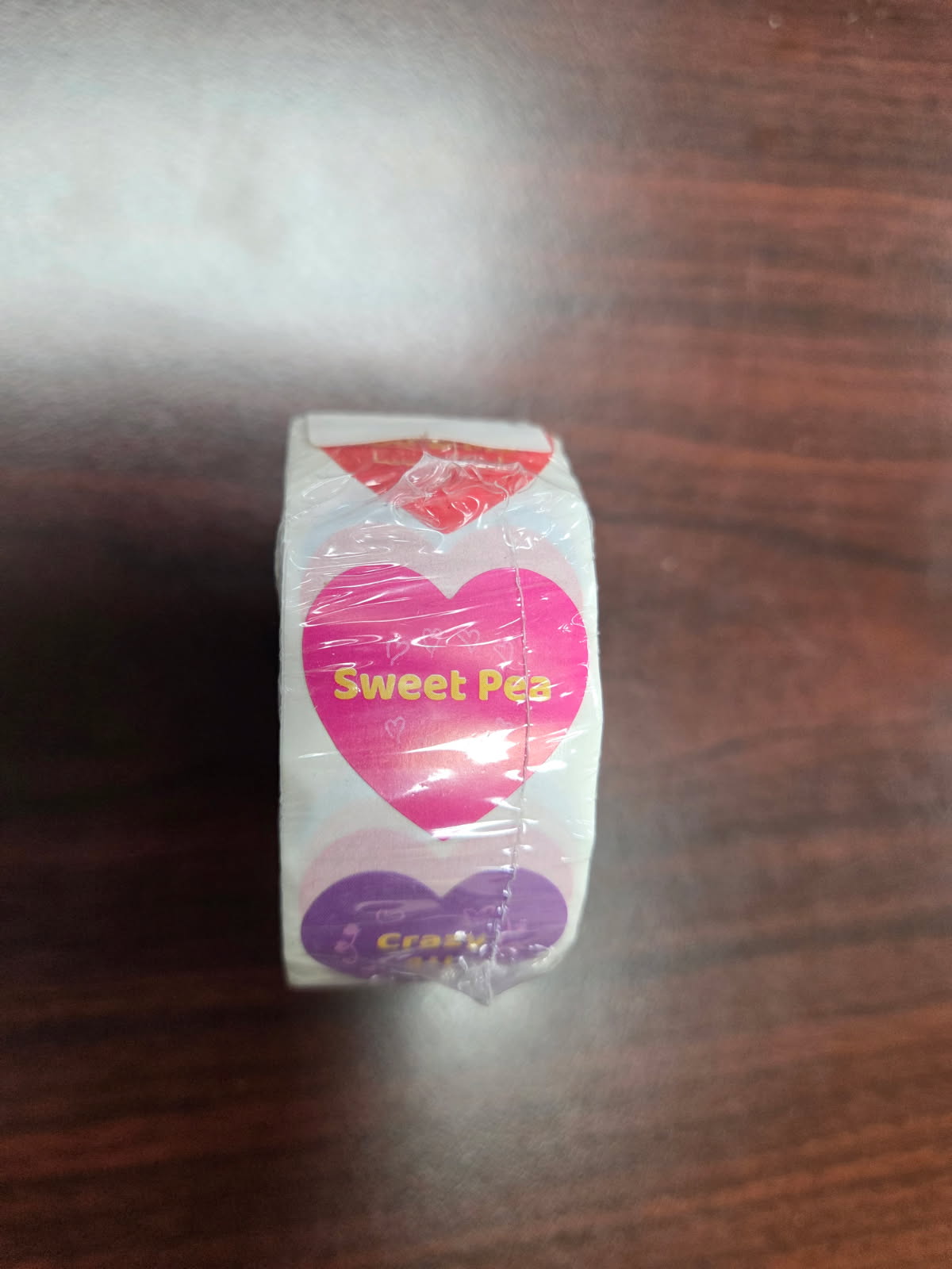 Valentine stickers