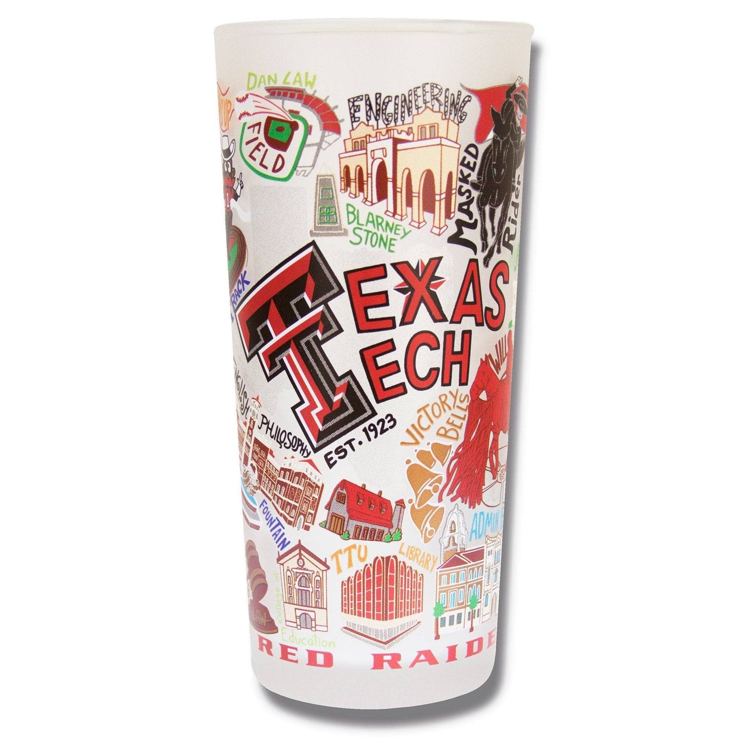 Texas Tech University Collegiate Drinking Glass