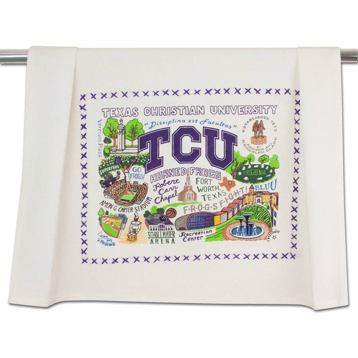 Texas Christian University (TCU) Collegiate Dish Towel