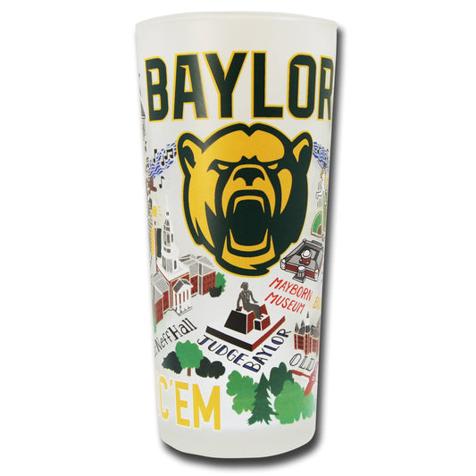 Baylor University Collegiate Drinking Glass