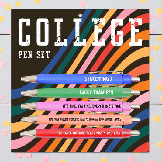 College Pen Set