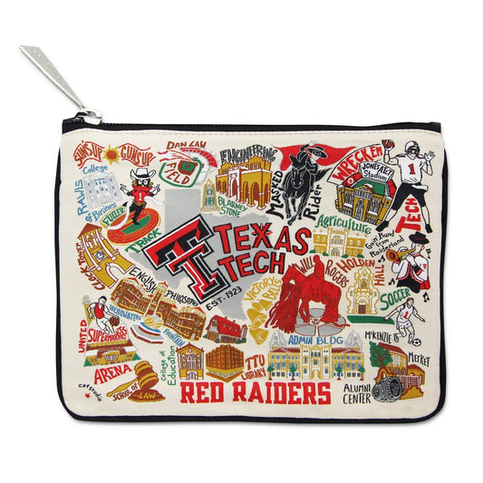 Texas Tech University Collegiate Zip Pouch